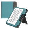 Κάλυμμα για Tolino Vision 6, Kwmobile, Green/Grey, Ecological leather, 56601.04