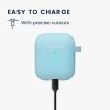 Θήκη για ακουστικά Apple AirPods 2/AirPods 1, Kwmobile, Blue, Silicone, 57659.23