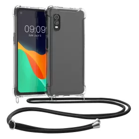   Θήκη Kwmobile για Samsung Galaxy Xcover Pro, σιλικόνη, διαφανές, 57723.03