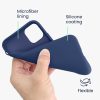Θήκη Kwmobile για Apple iPhone 11, Silicone, Blue, 50791.116