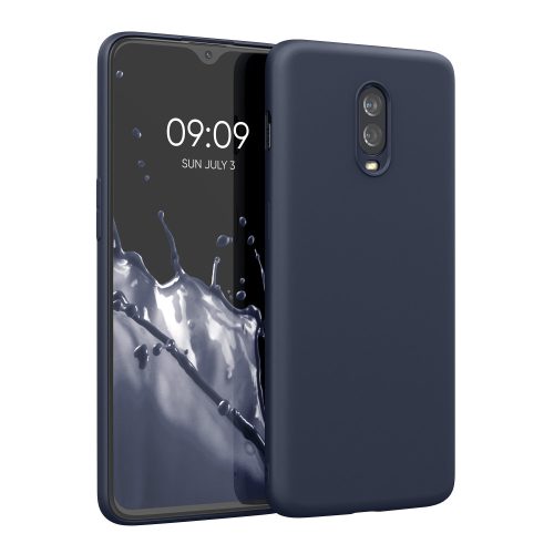 Θήκη Kwmobile για OnePlus 6T, Silicone, Blue, 55347.53