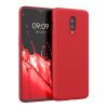 Θήκη Kwmobile για OnePlus 6T, σιλικόνη, κόκκινο, 55347.09
