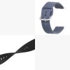 Σετ 2 ιμάντων για Willful Smartwatch/Fitnesstracker, Kwmobile, Μαύρο/Γκρι, Σιλικόνη, 56230.02
