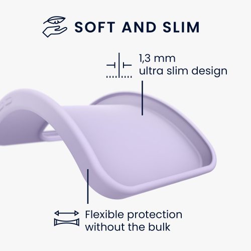 Θήκη Kwmobile για Sony Xperia 10 IV, Silicon, Purple, 57800.108