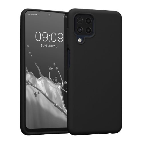 Θήκη Kwmobile για Samsung Galaxy M32 4G, Silicone, Black, 57823.01