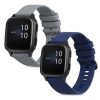 Σετ 2 λουριά για Garmin Venu Sq/Venu Sq Music, Kwmobile, Blue/Grey, Silicone, 57776.02