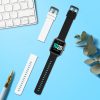Σετ 2 ιμάντων για Willful Smartwatch/Fitnesstracker, Kwmobile, Black/White, Silicone, 57791.01
