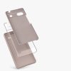 Θήκη Kwmobile για Google Pixel 6a, Silicone, Cream, 57815.10