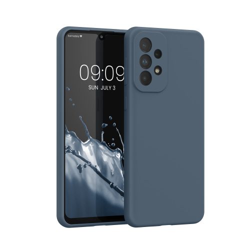 Θήκη Kwmobile για Samsung Galaxy A33 5G, Silicone, Blue, 57833.202