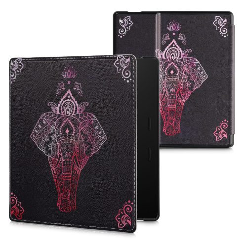 Κάλυμμα για Amazon Kindle Oasis 10, Kwmobile, Πολύχρωμο, Οικολογικό δέρμα, 57849.01