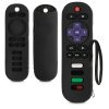 Κάλυμμα για τηλεχειριστήριο TCL TV RC280, Kwmobile, Μαύρο, Silicon, 57900.01