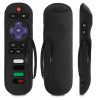Κάλυμμα για τηλεχειριστήριο TCL TV RC280, Kwmobile, Μαύρο, Silicon, 57900.01