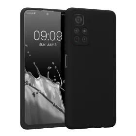   Θήκη Kwmobile για Xiaomi Redmi Note 11S 5G/Poco M4 Pro 5G, Silicon, Μαύρο, 57925.47