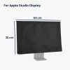 Κάλυμμα για οθόνη Apple Studio Display, Kwmobile, Μαύρο, Textile, 57913.01