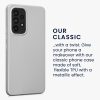 Θήκη Kwmobile για Samsung Galaxy A53 5G, Silicon, Grey, 57958.67