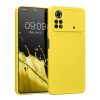 Θήκη Kwmobile για Xiaomi Poco X4 Pro 5G, σιλικόνη, κίτρινο, 57983.165