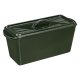 Tava copt paine Navaris, 34 cm, fonta, verde, cu capac, pentru paine traditionala, 52635.02