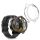 Σετ 2 θηκών για Xiaomi Watch S1 Active, Kwmobile, Μαύρο/Διαφανές, Σιλικόνη, 58070.01