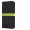 Kwmobile Universal Cover μέγεθος XL - 6,8 ίντσες, Microfiber, Γκρι/Πράσινο, 58046,03