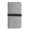 Μέγεθος καλύμματος Kwmobile Universal XL - 6,8 ίντσες, Microfiber, Γκρι, 58046,01
