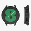 Σετ 2 θηκών για Samsung Galaxy Watch 4 (40mm), Kwmobile, Μαύρο/Διαφανές, Σιλικόνη, 56188.02