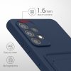 Θήκη Kwmobile για Samsung Galaxy A52/Galaxy A52 5G/Galaxy A52s 5G, Silicone, Blue, 55083.17