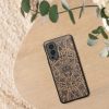 Θήκη Kwmobile για OnePlus Nord 2 5G, Ξύλο, Καφέ/Μαύρο, 56448.08