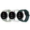 Λουράκι για Samsung Watch 4 (40mm)/Watch 4 (44mm)/Watch 4 Classic (42mm), Kwmobile, Green/White, Silicone, 58172.01