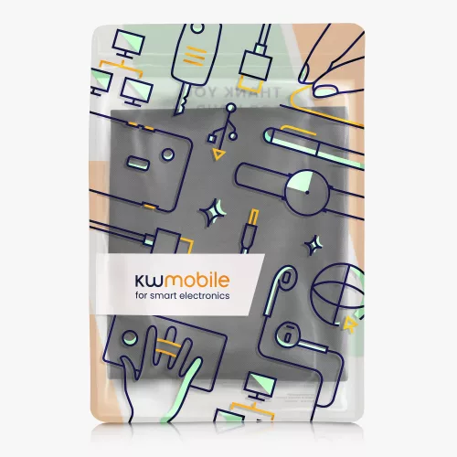 Κάλυμμα εξωτερικού χώρου για τηλεόραση 32 ιντσών, Kwmobile, Μαύρο, Πολυεστέρας, 58161.01