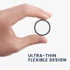 Σετ 2 θηκών για Honor Watch GS 3, Kwmobile, Μαύρο/Διαφανές, Πλαστικό, 58188.01