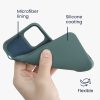 Θήκη Kwmobile για Apple iPhone 12/iPhone 12 Pro, Silicone, Green, 53844.171