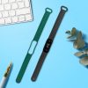 Σετ 2 λουριών για Xiaomi Mi Smart Band 6/Mi Band 6/Mi Band 5, Kwmobile, Μαύρο/Πράσινο, Σιλικόνη, 57428.05