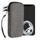 Μέγεθος καλύμματος Kwmobile Universal XL - 6,8 ίντσες, Textile, Γκρι, 58228.4.19