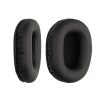Σετ 2 μαξιλαριών αυτιών για ακουστικά Edifier W800BT/K800/K830, Kwmobile, Μαύρο, Οικολογικό δέρμα, 58252.01