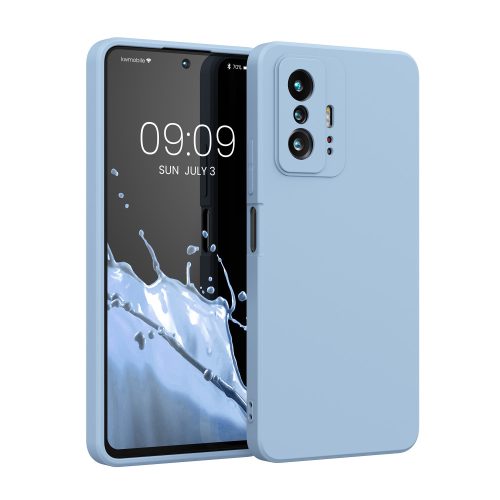 Θήκη Kwmobile για Xiaomi 11T/11T Pro, Silicone, Blue, 56573.58