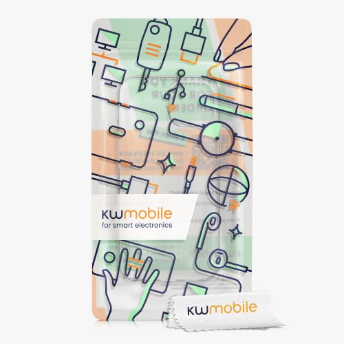 Θήκη Kwmobile για Apple iPhone 13 Mini, Silicone, Transparent, 58270.03