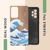 Θήκη Kwmobile για Samsung Galaxy A52/Galaxy A52 5G/Galaxy A52s 5G, Ξύλο, Πολύχρωμο, 54354.12