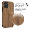 Θήκη Kwmobile για Apple iPhone 12/iPhone 12 Pro, Ξύλο, Καφέ, 58298.01