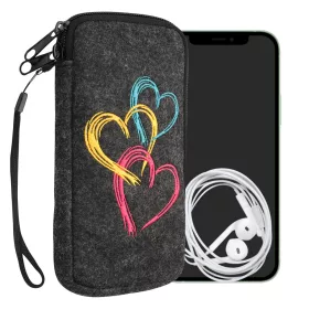   Μέγεθος καλύμματος Kwmobile Universal XL - 6,8 ίντσες, Microfiber, Πολύχρωμο, 49866.4.11
