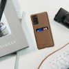 Κάλυμμα Kwmobile για Samsung Galaxy S20 FE, Οικολογικό δέρμα, Καφέ, 58502.24