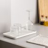 Set 2 Scurgatoare vase Navaris, din plastic, 31x17.5x2.2 cm, 58470.01