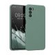 Θήκη Kwmobile για Motorola Moto G52/Moto G82, Silicone, Green, 58542.166
