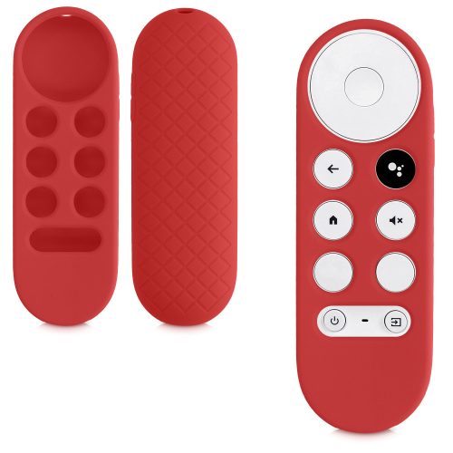Κάλυμμα για τηλεχειριστήριο Chromecast 2020, Kwmobile, Red, Silicone, 56917.09
