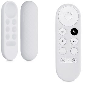   Κάλυμμα για τηλεχειριστήριο Chromecast 2020, Kwmobile, White, Silicone, 56917.02