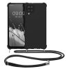 Θήκη Kwmobile για Samsung Galaxy A12, Silicone, Black, 54504.01