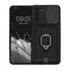 Προφυλακτήρας kwmobile για Samsung Galaxy S21 FE, Silicone, Black, 58570.01