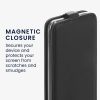 Θήκη Kwmobile για Samsung Galaxy A13, Οικολογικό Δερμάτινο, Μαύρο, 58616.01