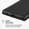 Θήκη Kwmobile για Samsung Galaxy A13, Οικολογικό Δερμάτινο, Μαύρο, 58616.01