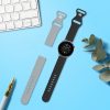 Σετ 2 ιμάντων για Huawei Watch GT 3 Pro (46mm), Kwmobile, Μαύρο/Γκρι, Σιλικόνη, 58637.02