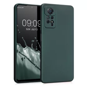  Θήκη Kwmobile για Xiaomi Redmi Note 11 Pro/Redmi Note 11 Pro 5G, Silicone, Green, 58650.14